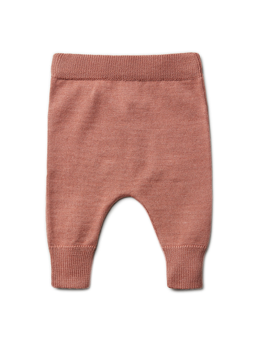 Wool/Silk Harempant Clay