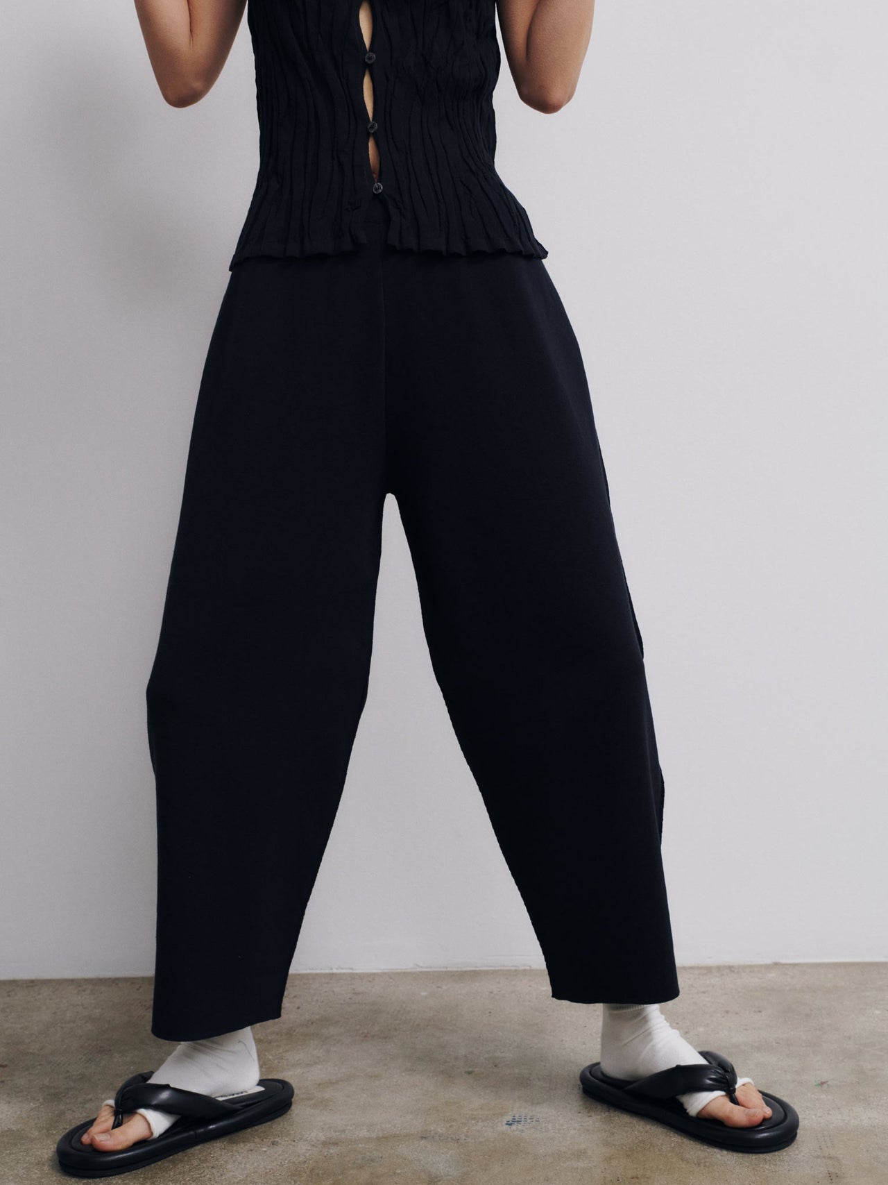 Futon Pants Black