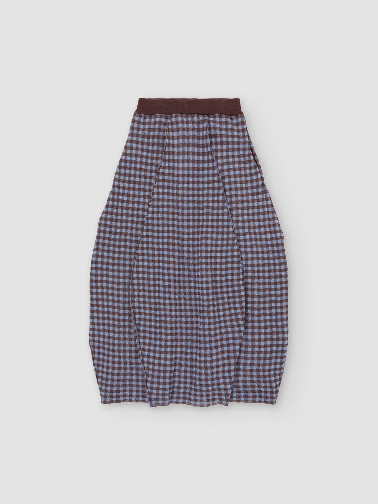 Uovo Skirt Salvia Blue / Dark Cherry