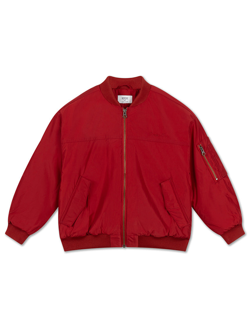 Bomber Jacket Rusty Red