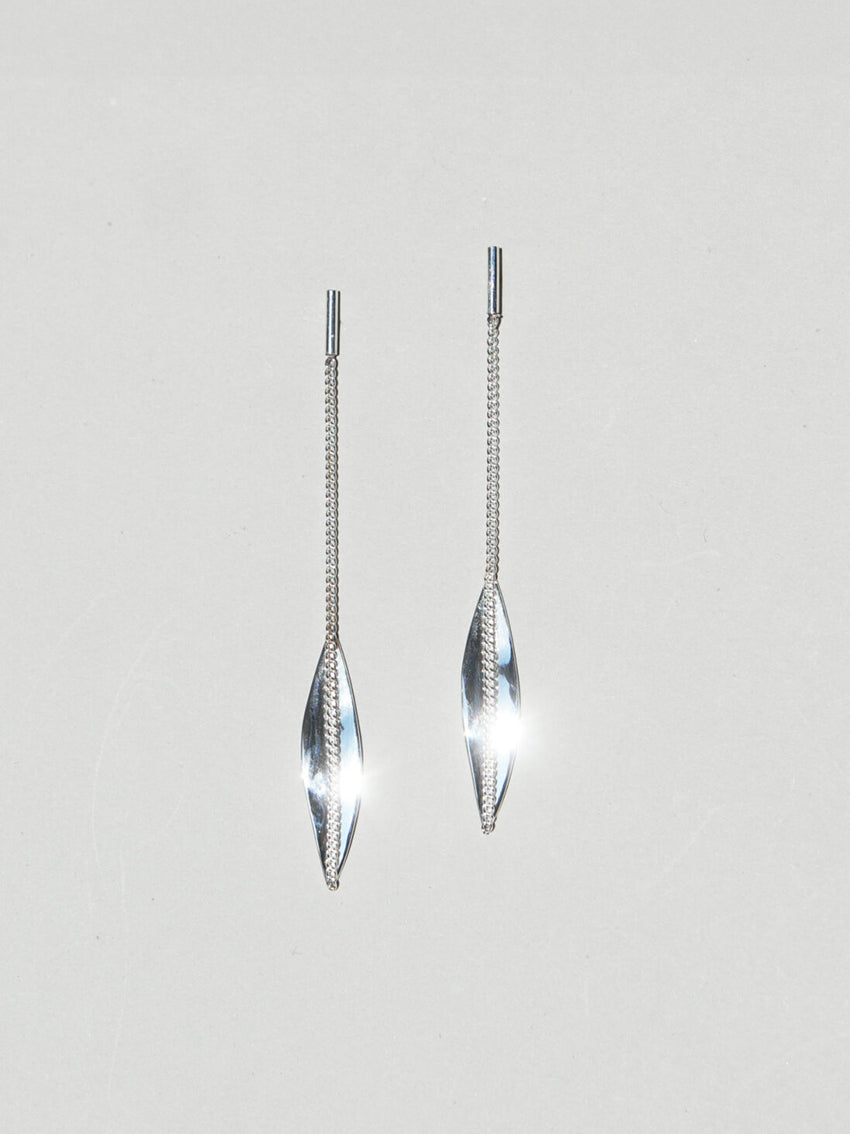 Leaves Earrings Silver