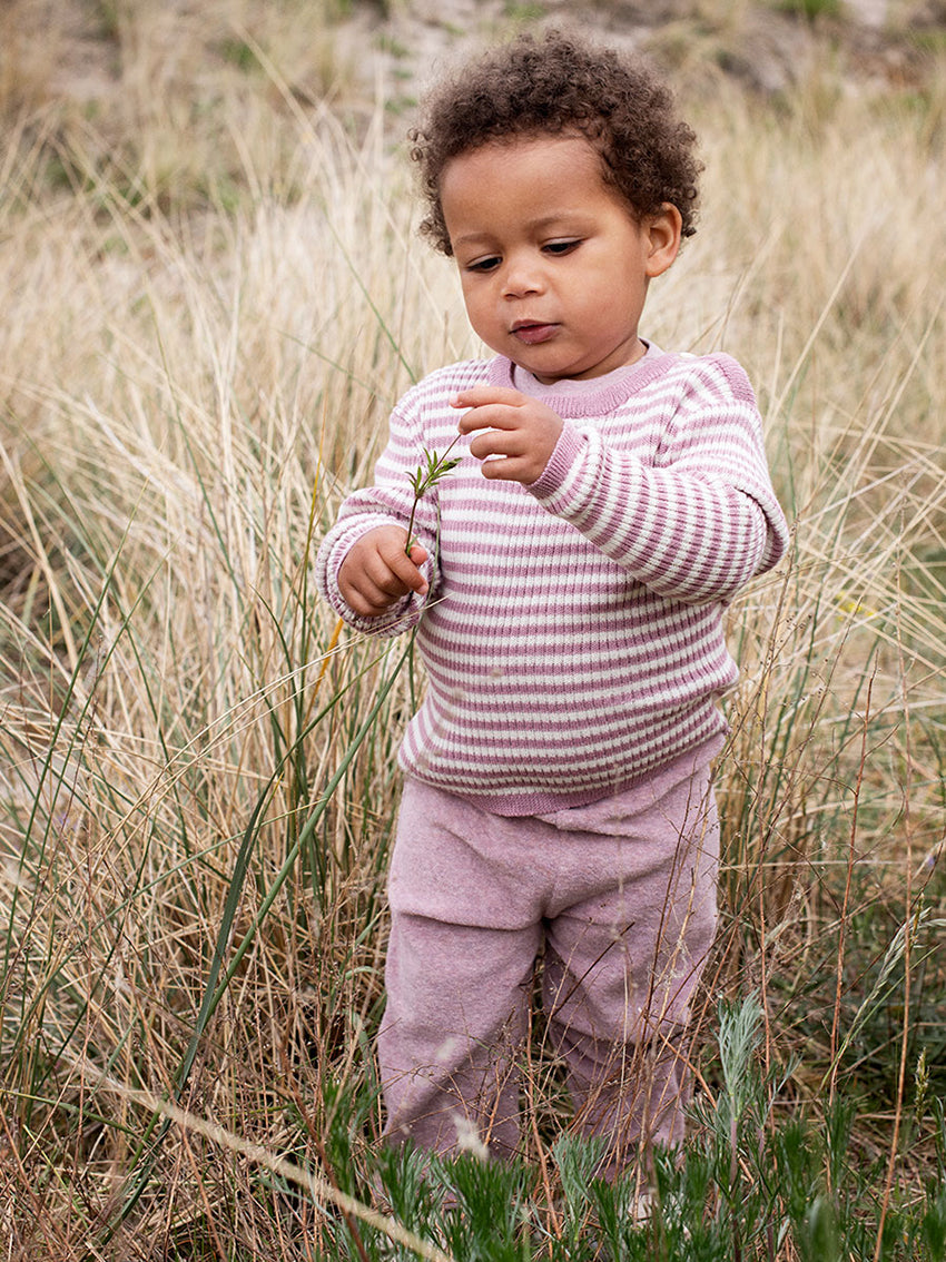 Baby Terry Pants Lilac