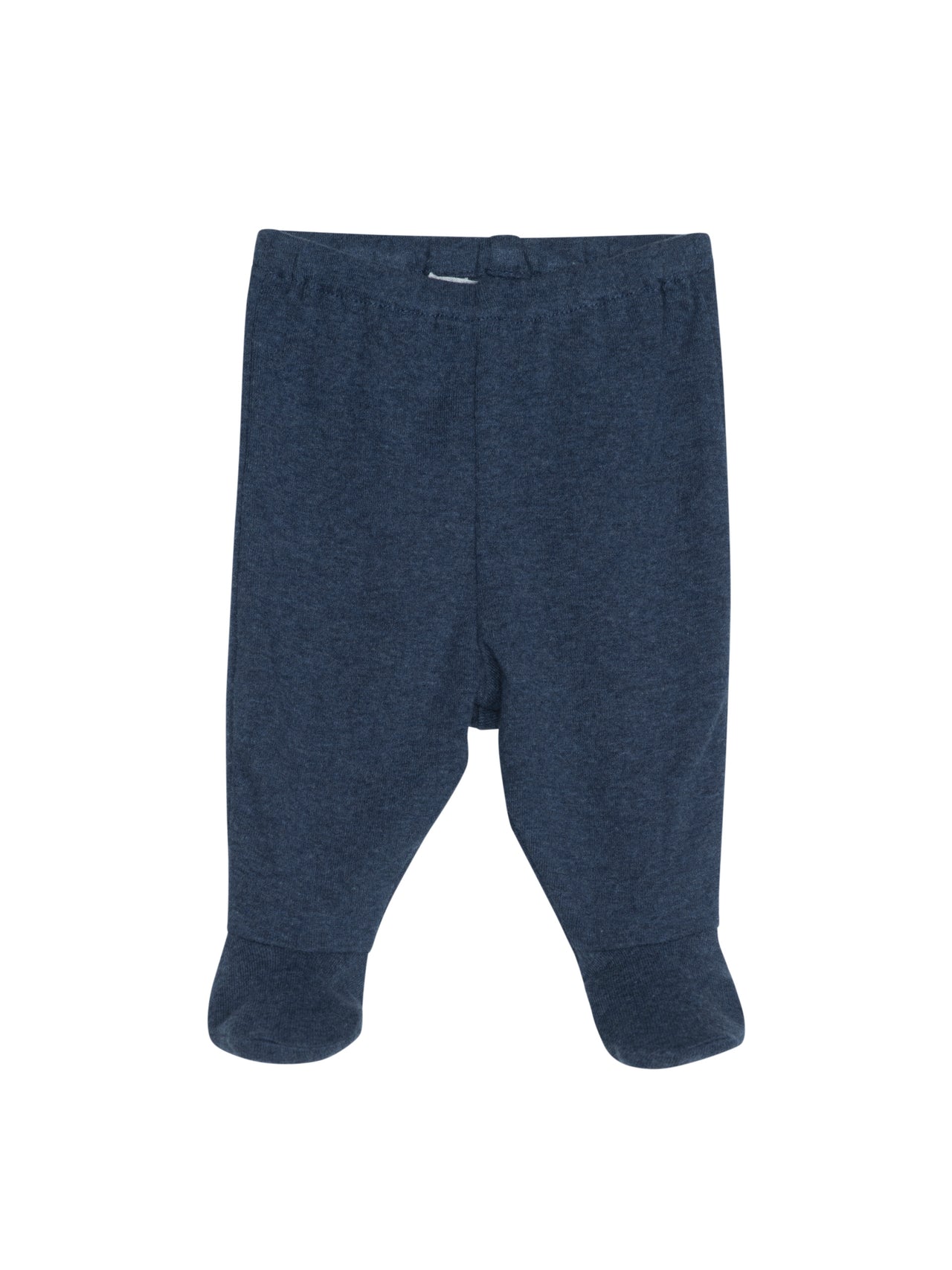 Newborn Pants with Feet Navy