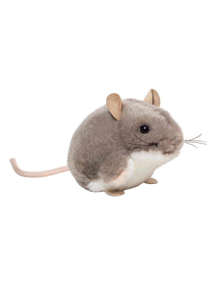 Grey Mouse Plush Toy 9cm