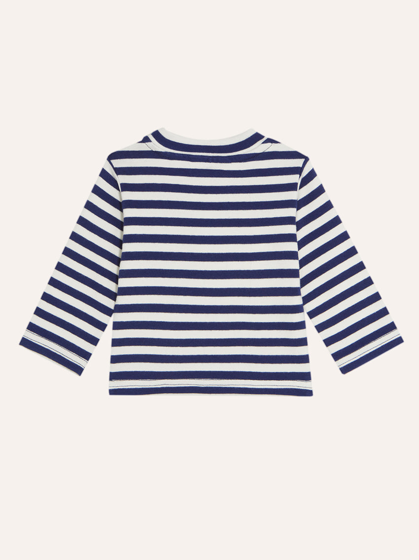 Blue Stripes Baby T-Shirt