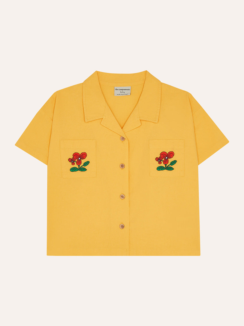 Flowers Yellow Shirt