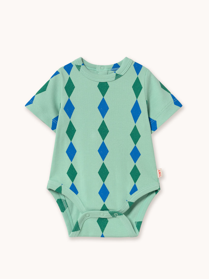 Diamonds Rib Body Washed Emerald