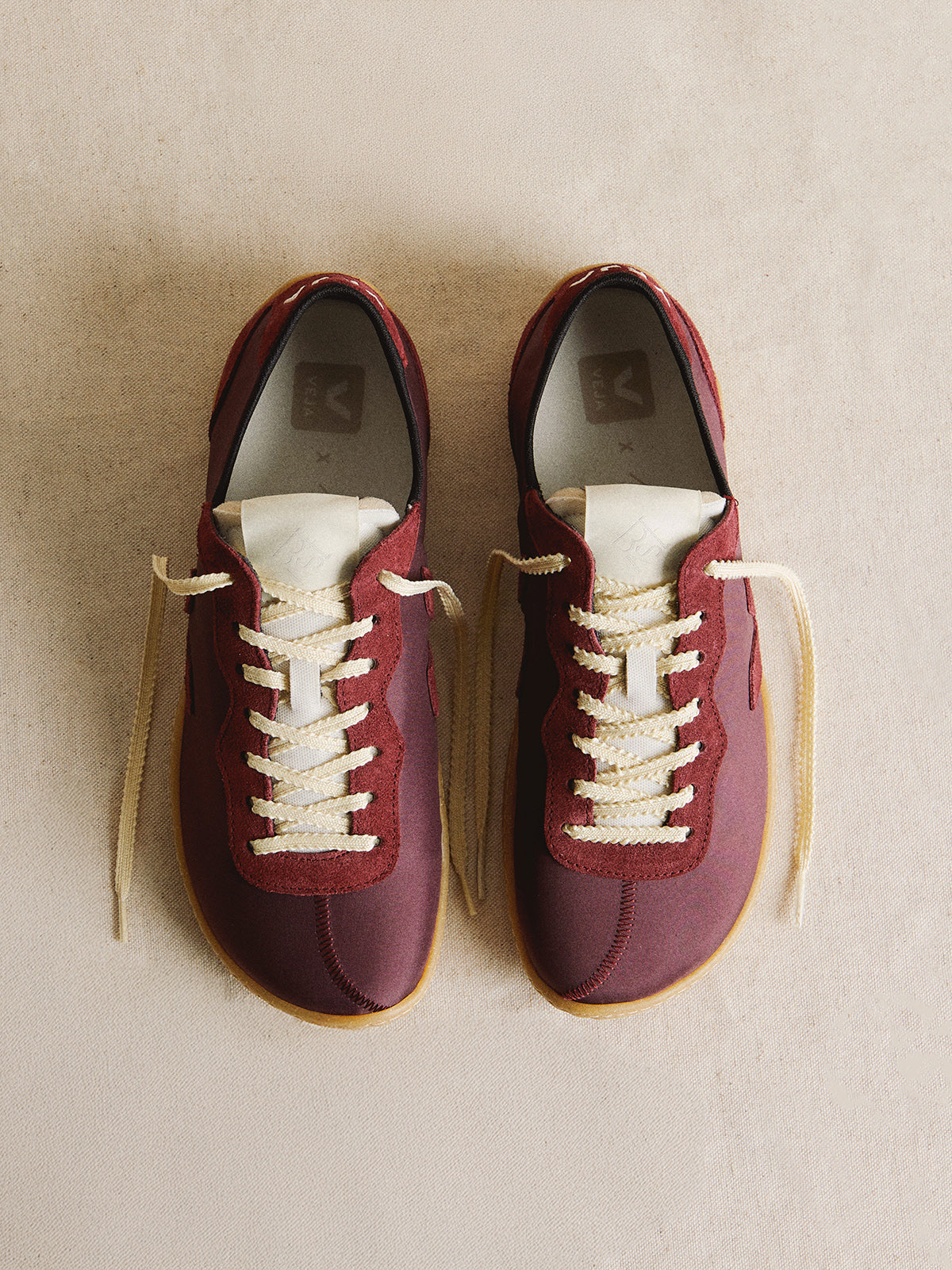 Veja x Baserange Jitsu Sneaker Amarante