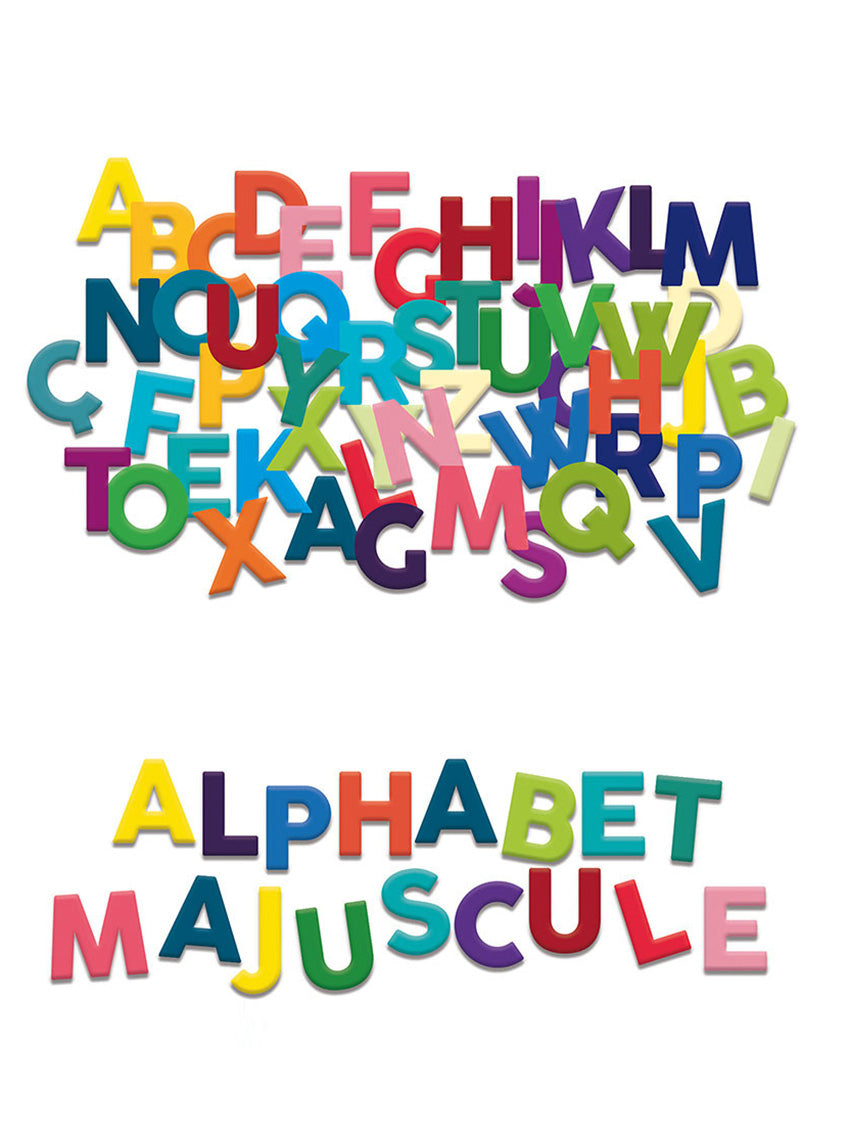 77 Magnets Alphabet Majuscule