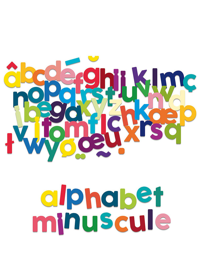 80 Magnets Alphabet Minuscule