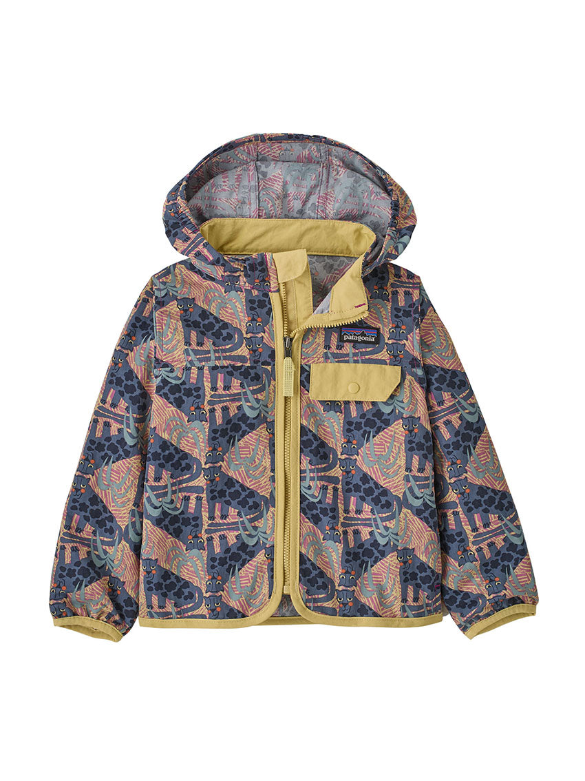 Baby Baggies Jacket Jaggy Faded Magenta