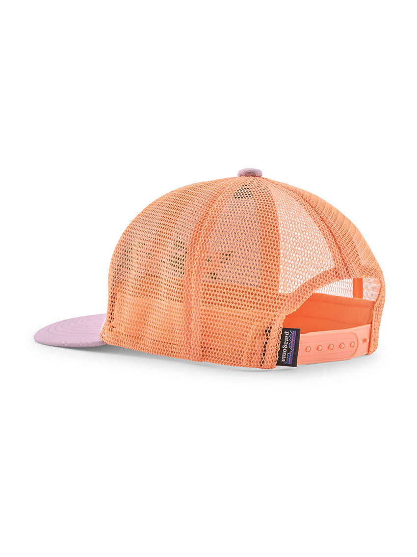 Kids Trucker Hat Friend Lei White