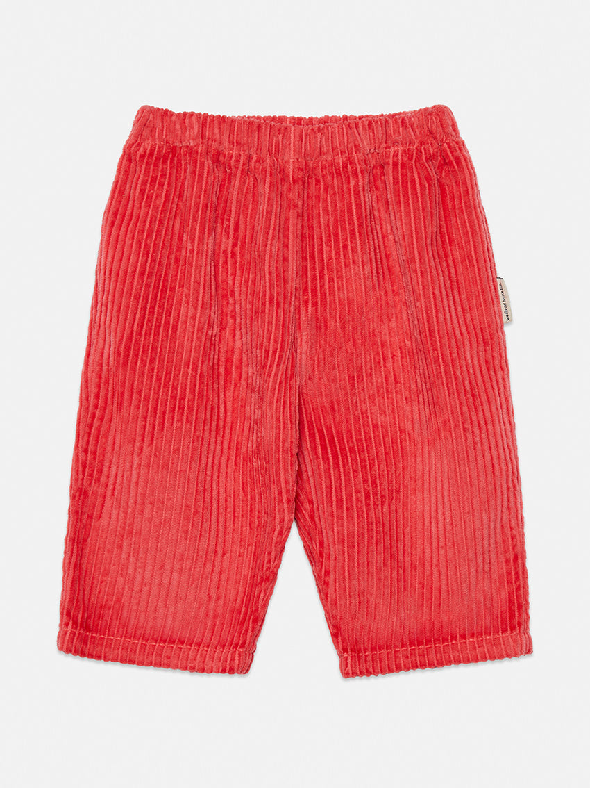 Whk Corduroy Baby Pants Red