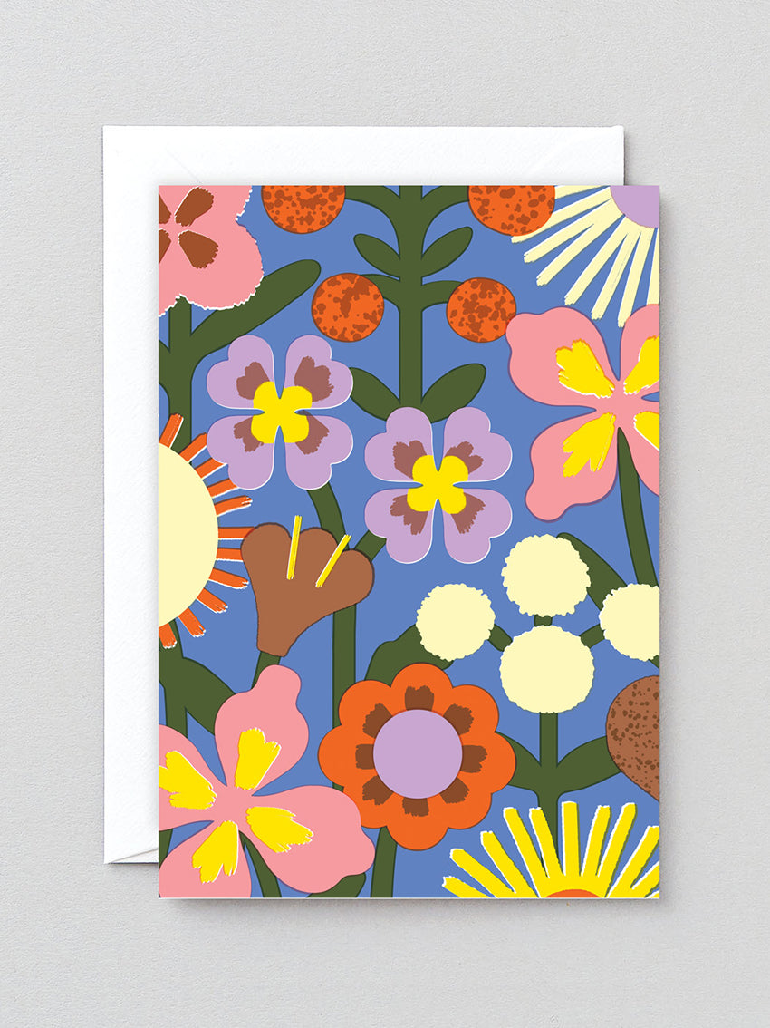 Flowers Greetings Card