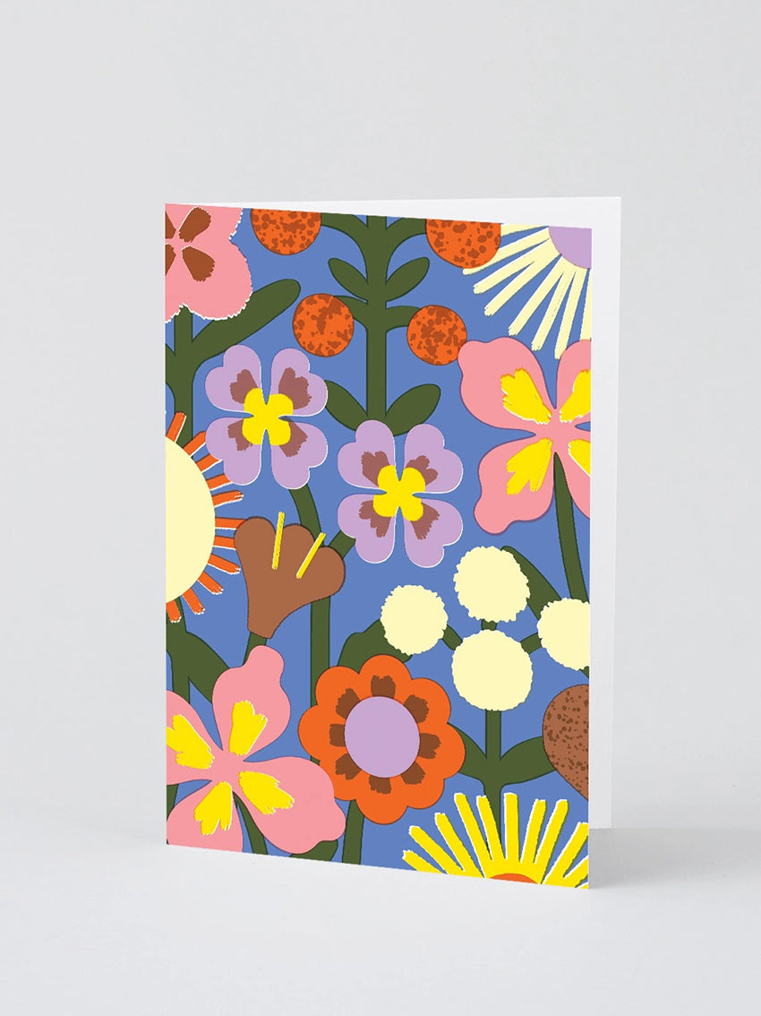 Flowers Greetings Card
