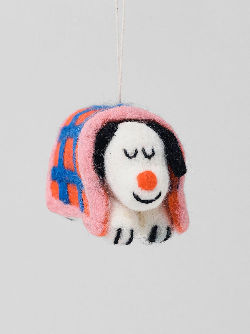 Mimi Dog Hanging Felt Ornament