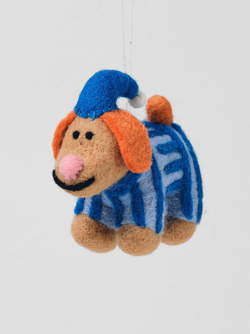 Snoozey Hanging Felt Ornament