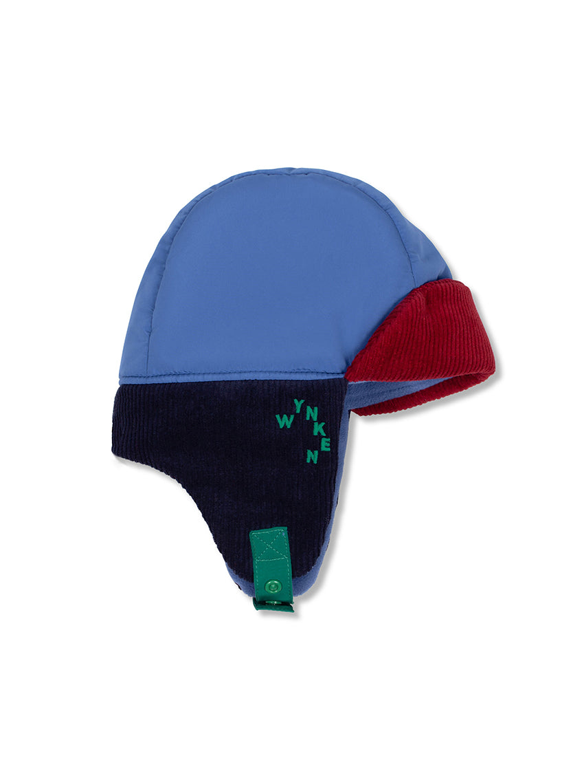 Pallette Trapper Hat Blue/Red