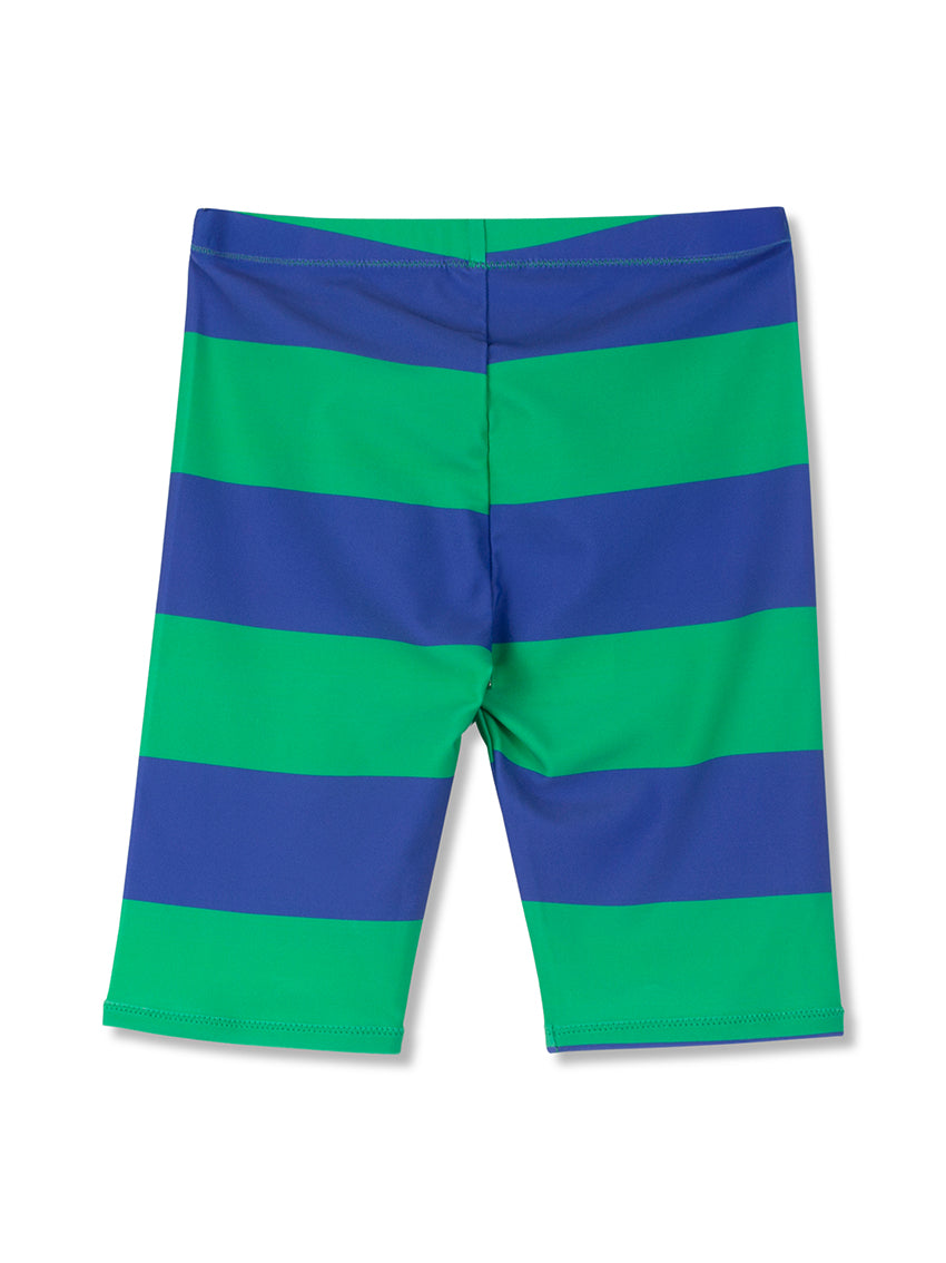 Cloud Swimshort Parasol Green Stripes