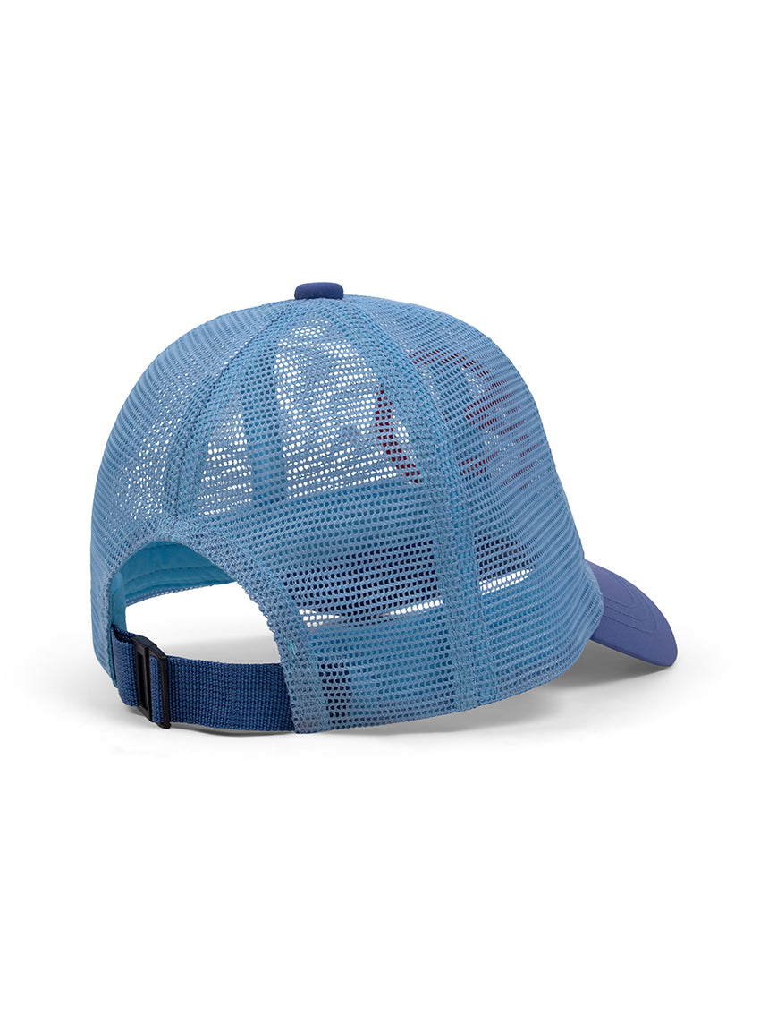 Mesh Winked Cap Pale Blue