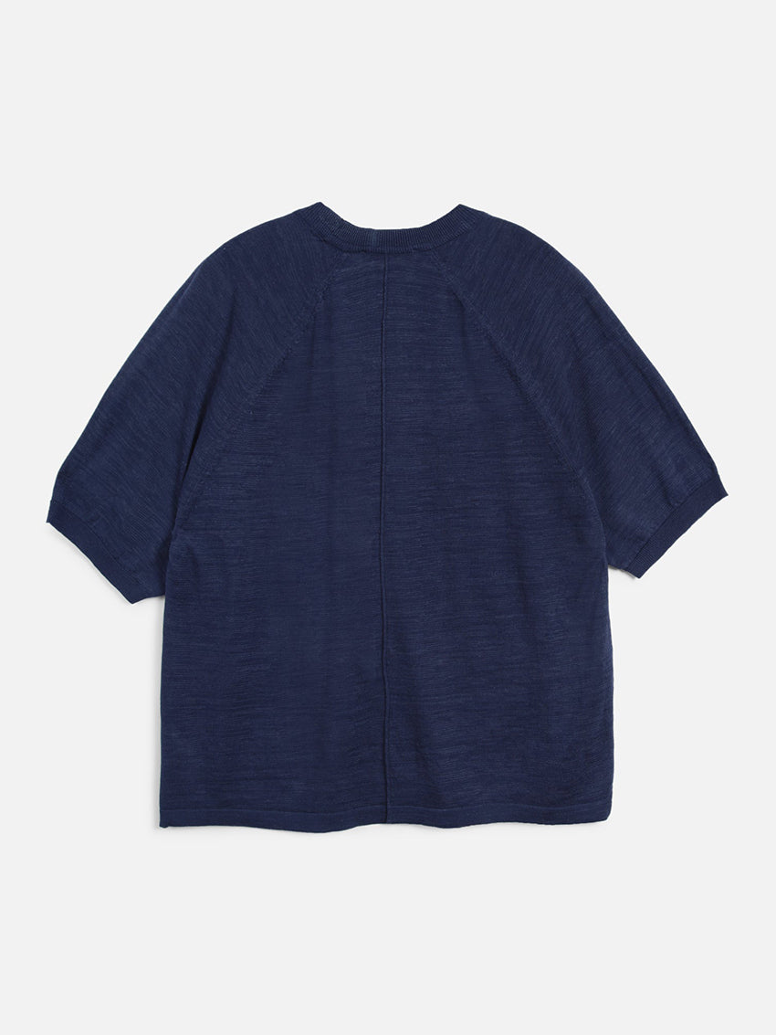 Raglan Triple T-Shirt Navy