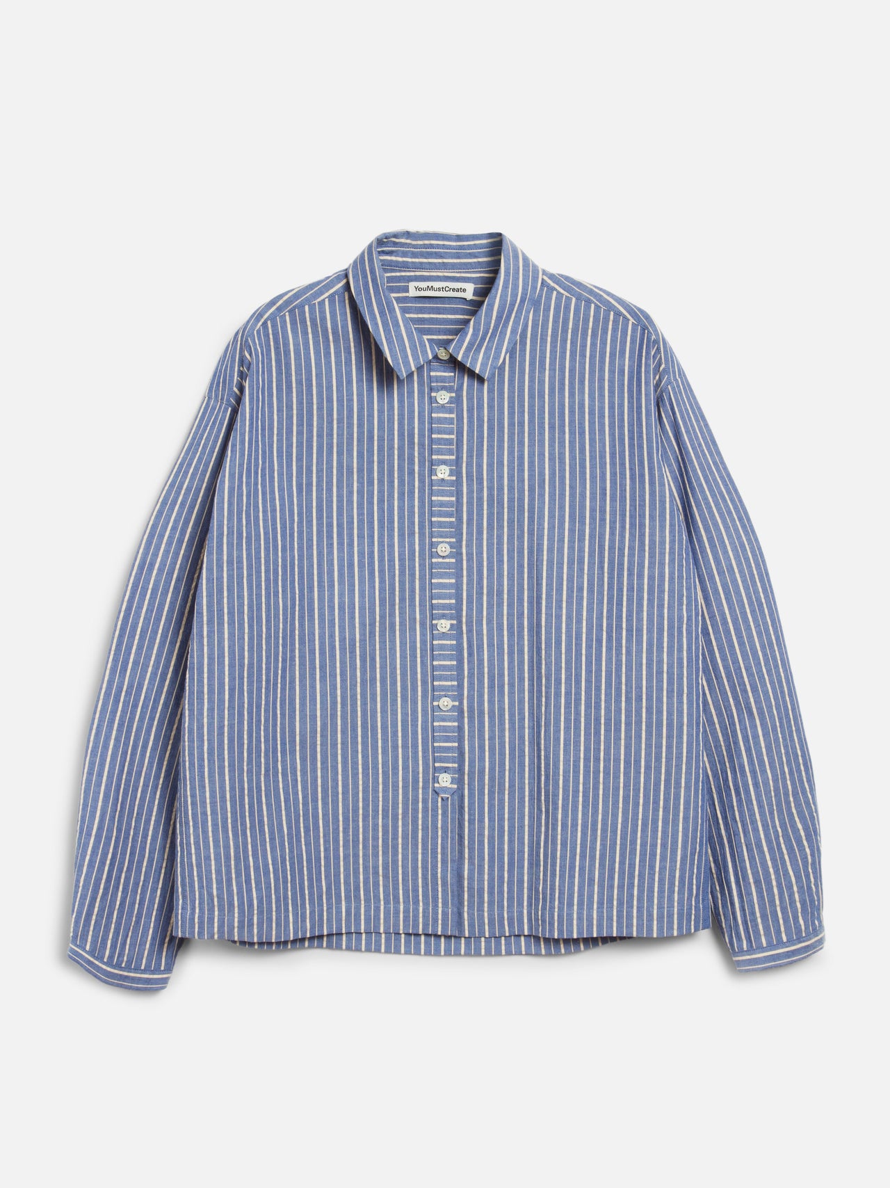 Marianne Shirt Stripe Navy / Natural