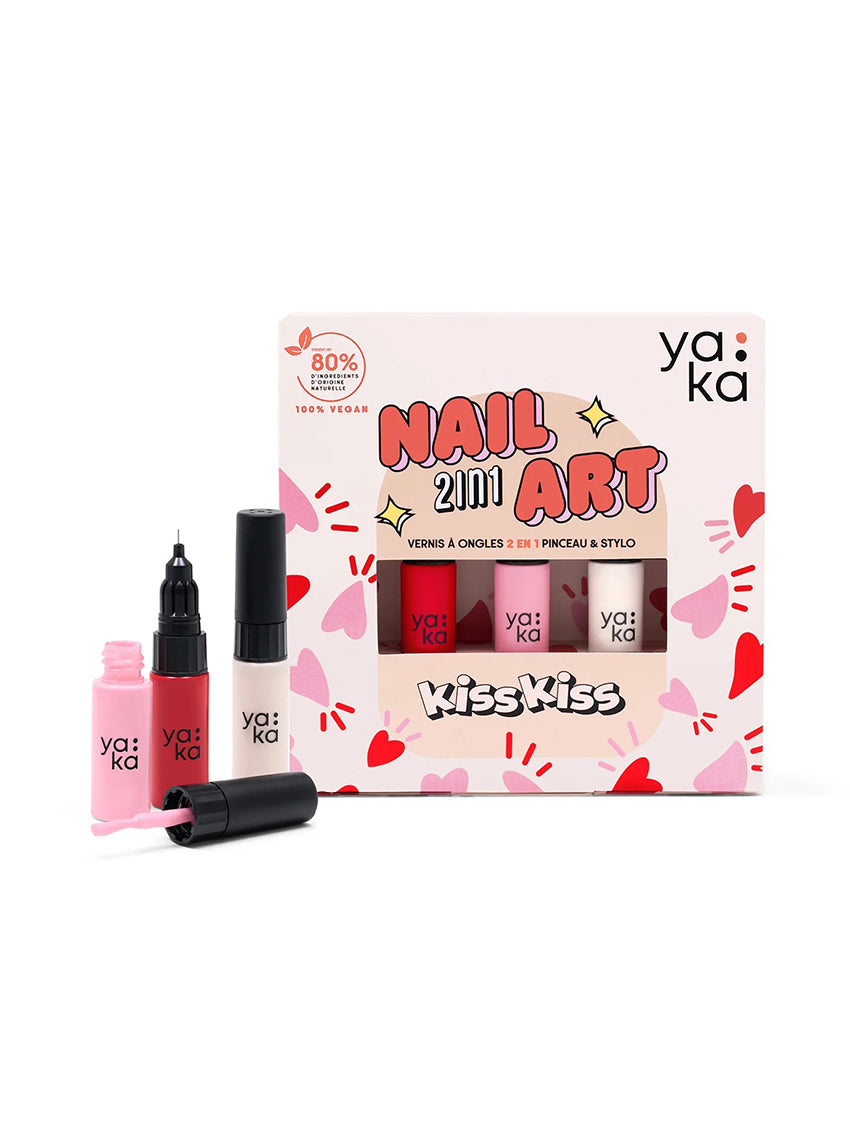 Kit Nail Art Kiss Kiss
