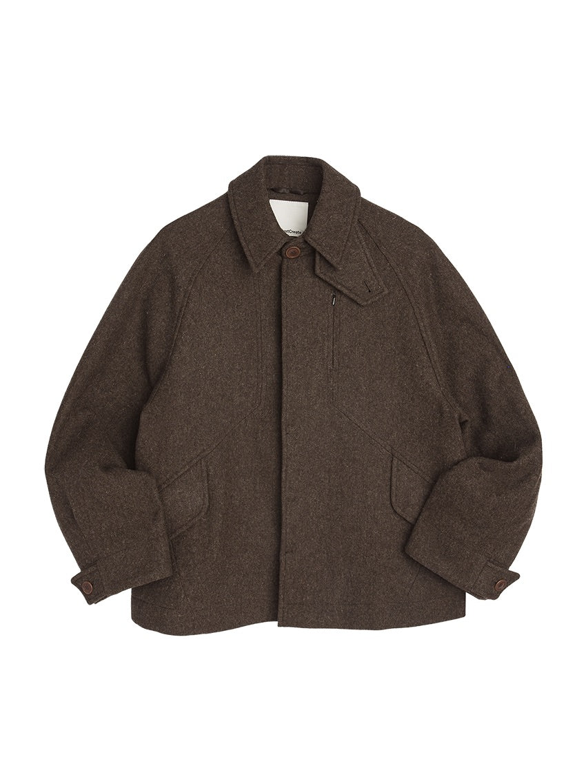 Harrison Wool Jacket Brown