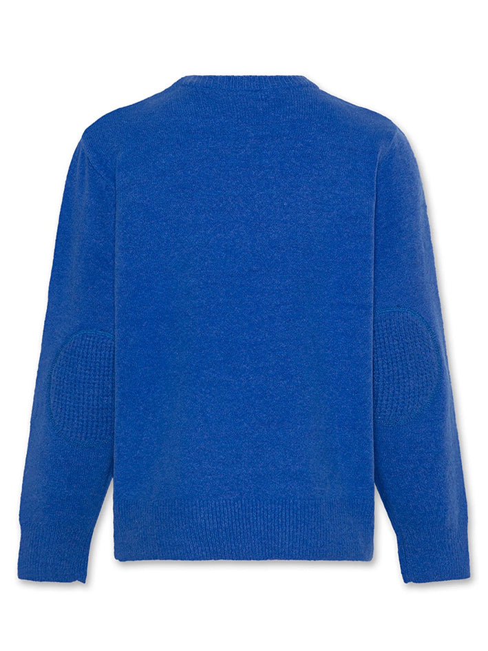 Junior C-Neck Jumper Flash Blue