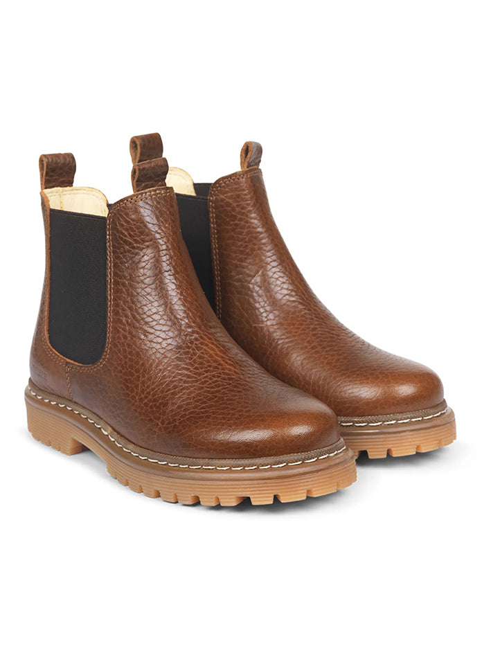 Chelsea Boot Tracksole Cognac