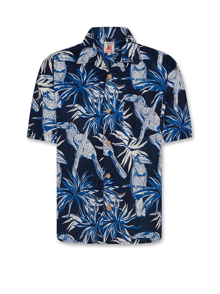 Hawaiian Kalahari Shirt Blue