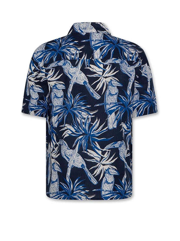 Hawaiian Kalahari Shirt Blue
