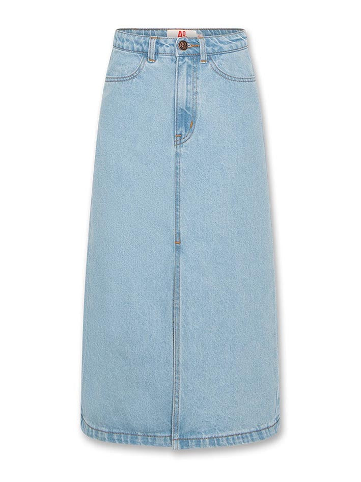 Leslie Jeans Skirt Wash Light