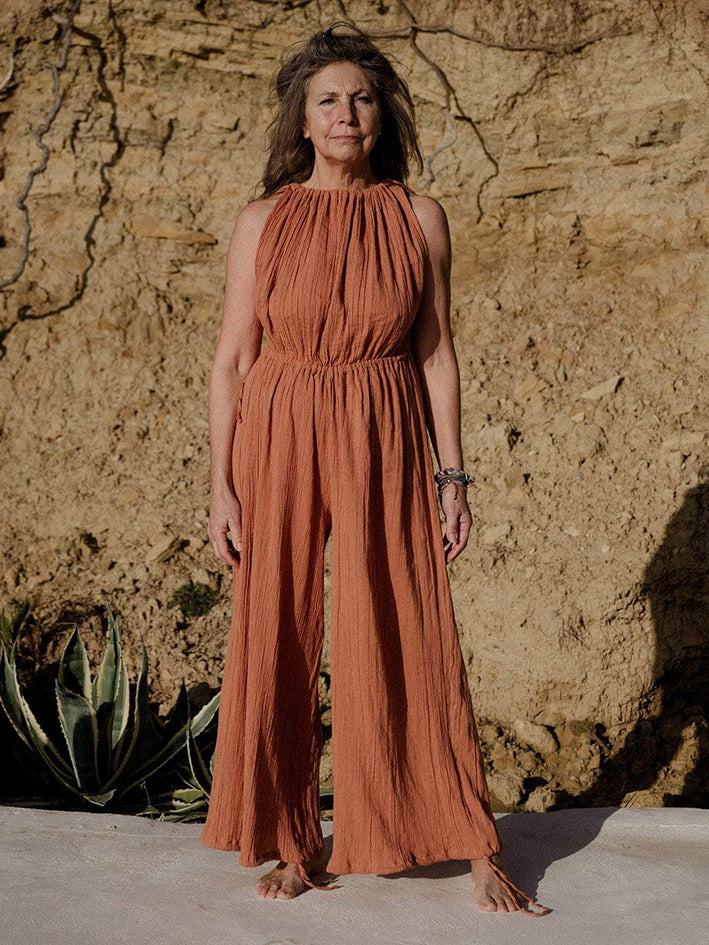 Diph Jumpsuit Brick
