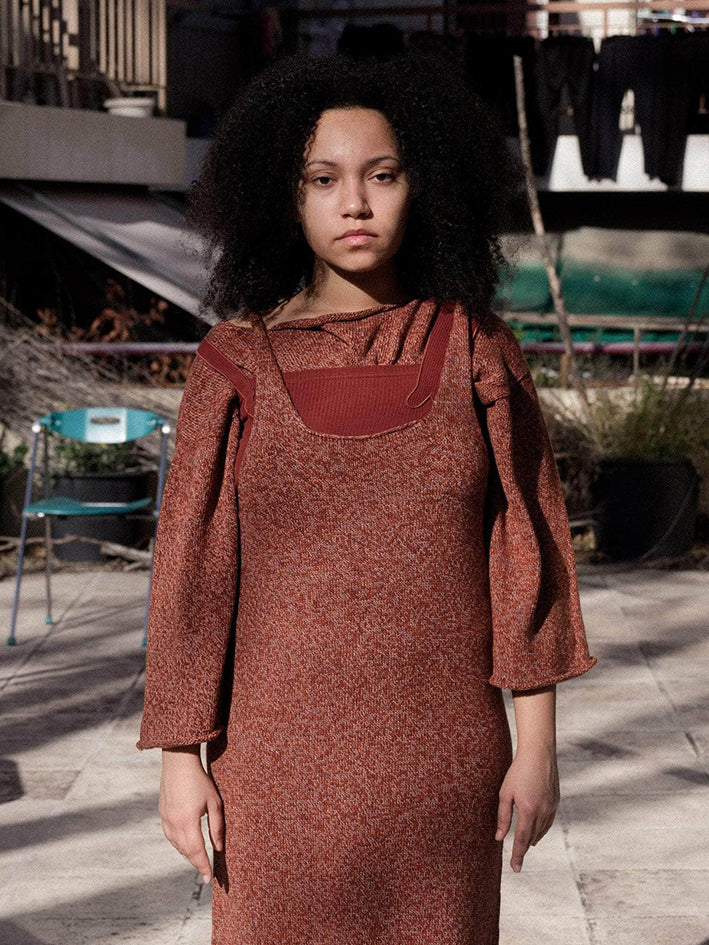 Seira Pullover Rust Melange