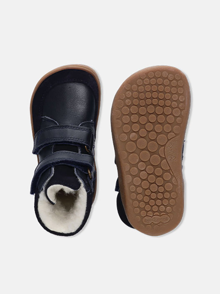 Basil Strap Tex Boot Navy