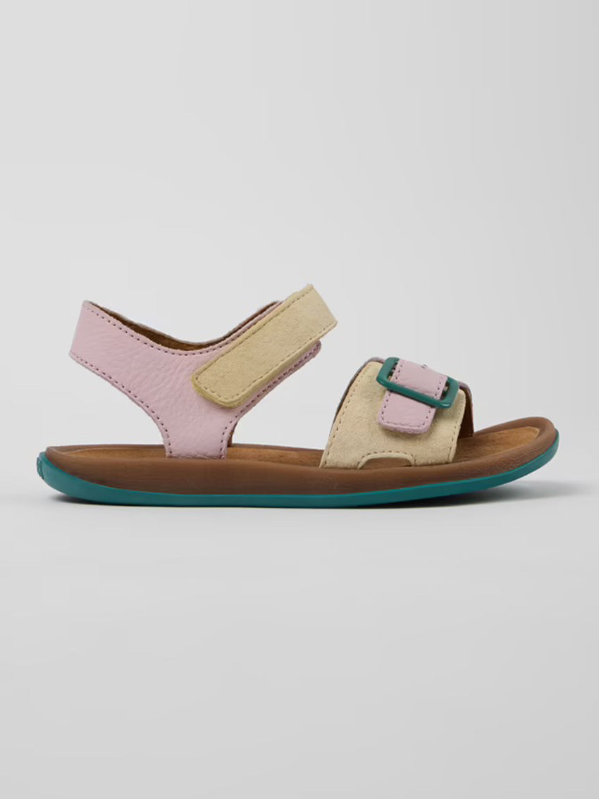 Twins Yellow Nubuck/Leather Sandals