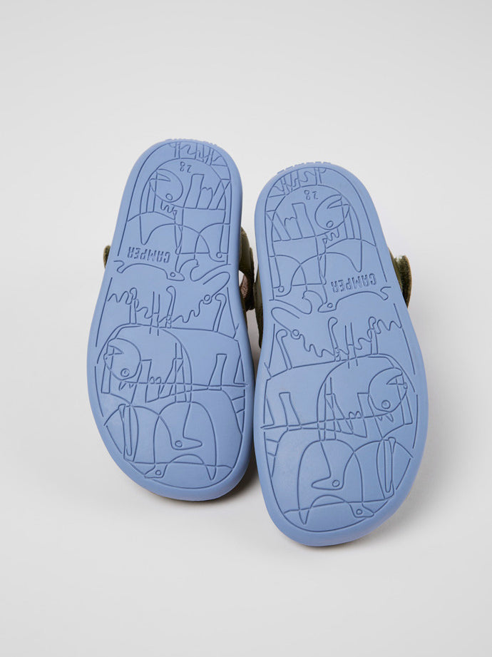 Bicho Sandal Kids Medium Green