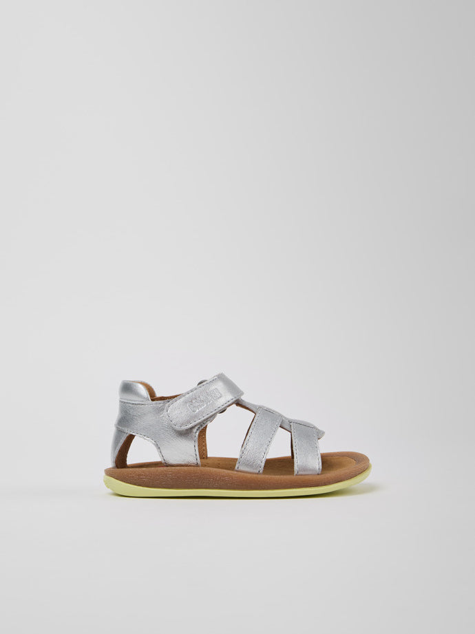 Bicho Sandal Silver Grey