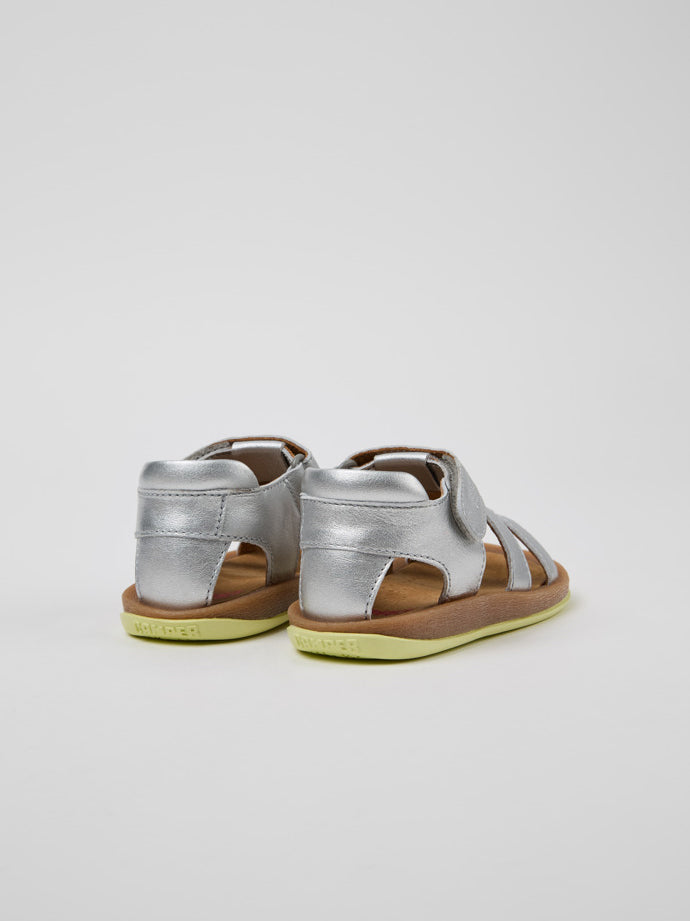 Bicho Sandal Silver Grey