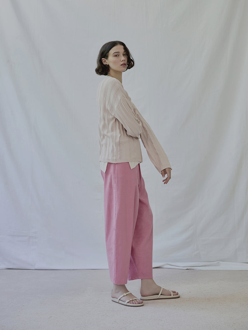 Roan Knit Sweater Soft Pink
