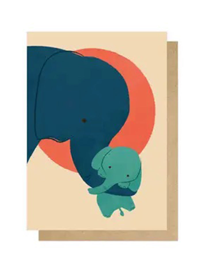 Baby Elephant Greetings Card