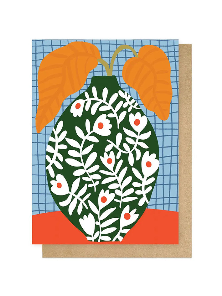 Dot Pot Greetings Card