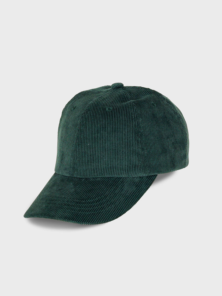 Corduroy Cap Pthalo Green