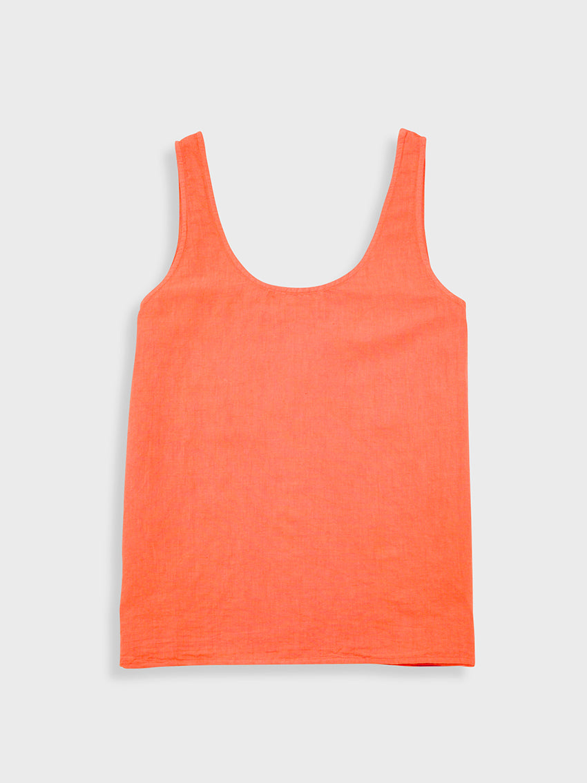 Scoop Back Vest Coral