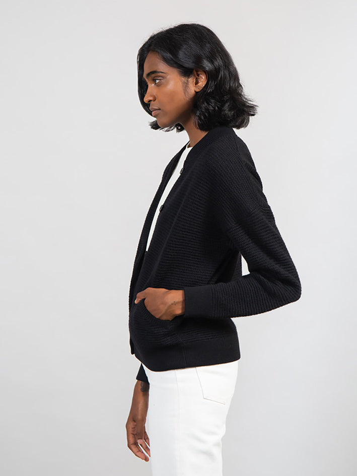 Edit Cardigan Black