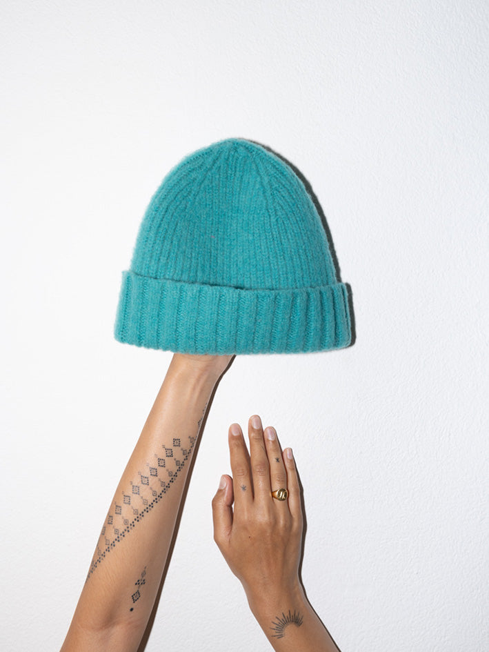 Elmo Hat Bright Teal