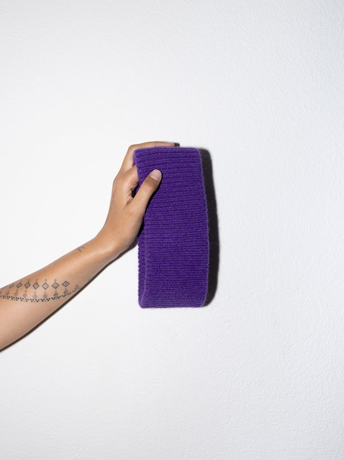 Kumiko Headband Violet