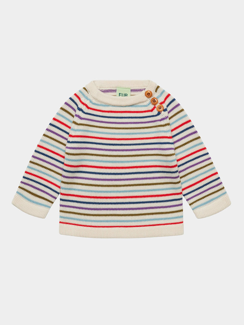 Baby Sweater Anniversary Stripe