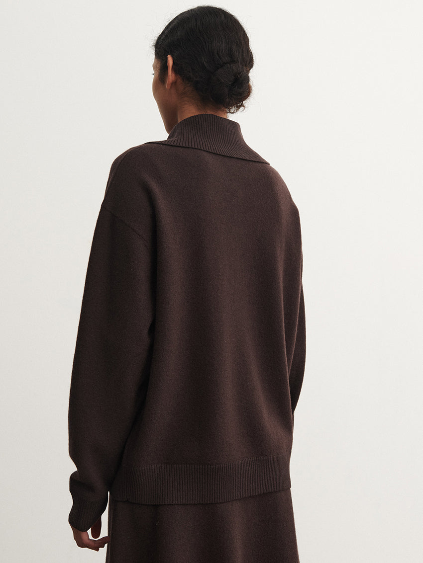 Felted Jumper Mocca